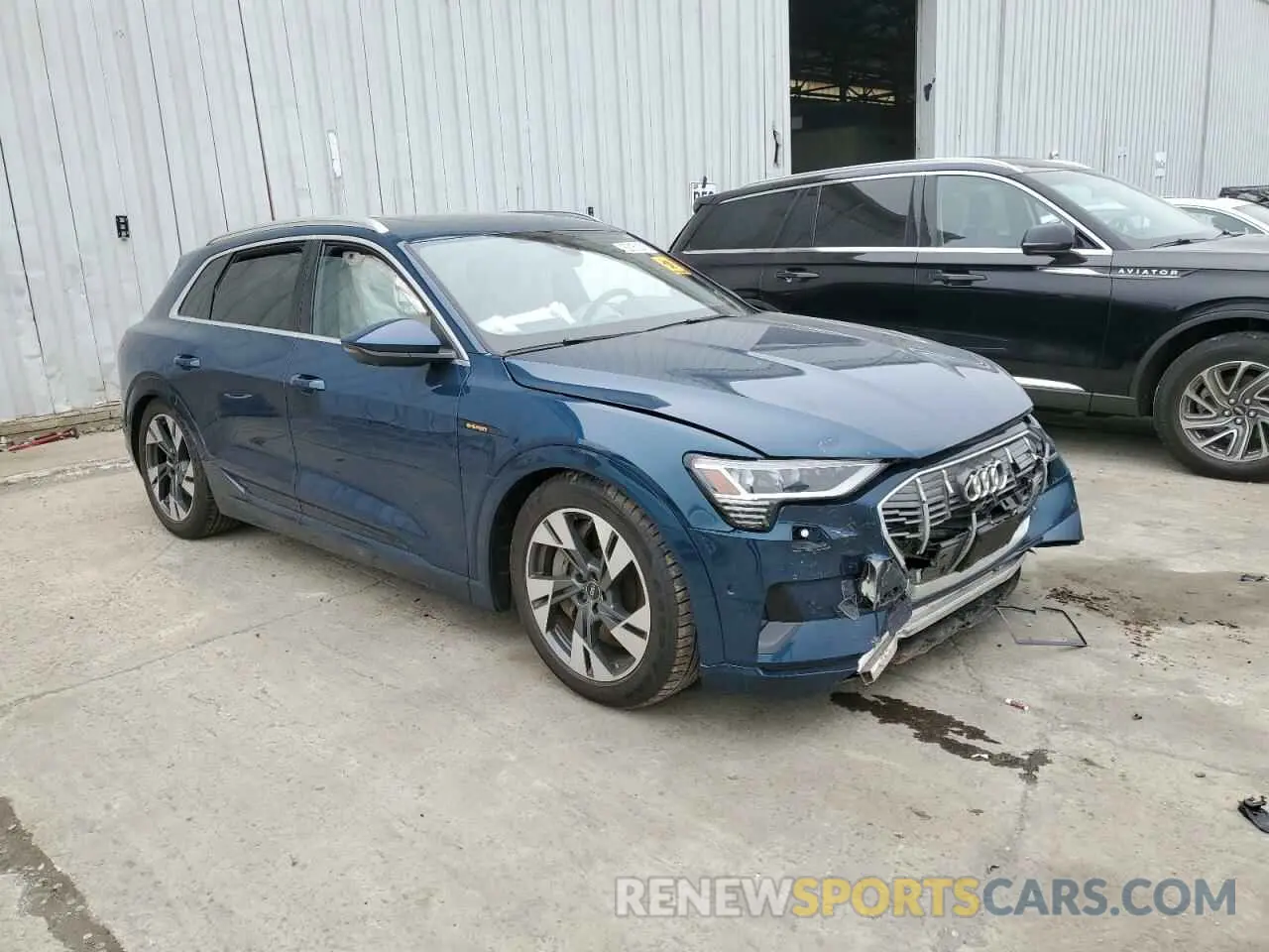 4 Photograph of a damaged car WA1LAAGEXPB010285 AUDI E-TRON 2023