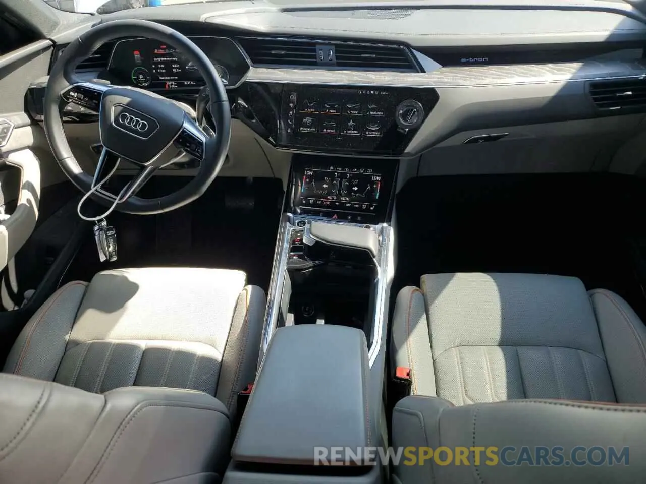 8 Photograph of a damaged car WA1VABGE1NB032624 AUDI E-TRON CHR 2022