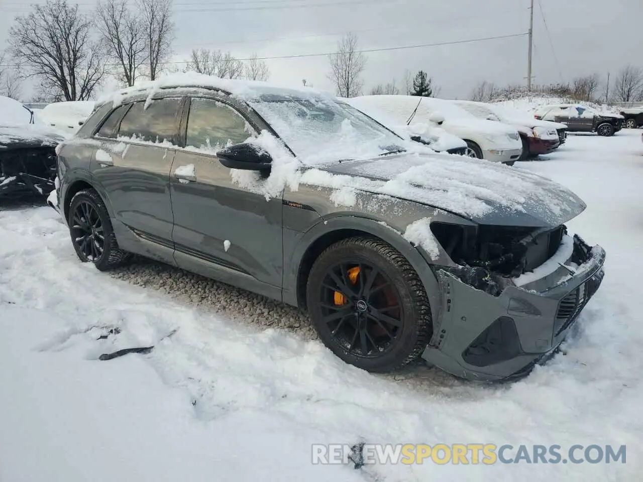 4 Photograph of a damaged car WA1VABGE0PB005711 AUDI E-TRON CHR 2023