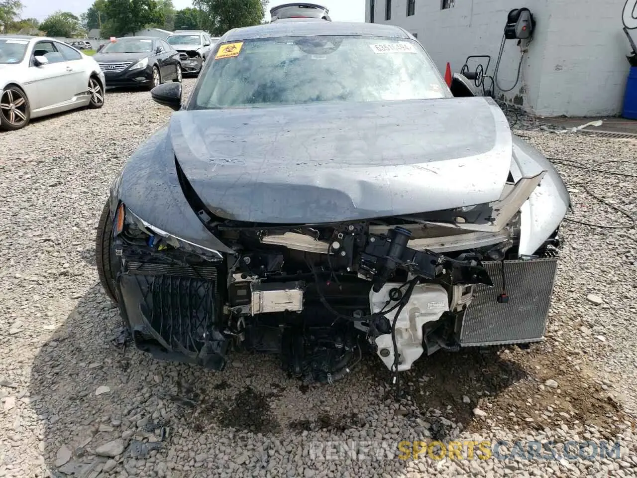 5 Photograph of a damaged car WAUCJBFW5N7004381 AUDI E-TRON GT 2022