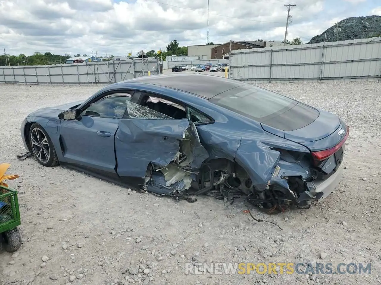 2 Photograph of a damaged car WAUEJBFW0N7009075 AUDI E-TRON GT 2022