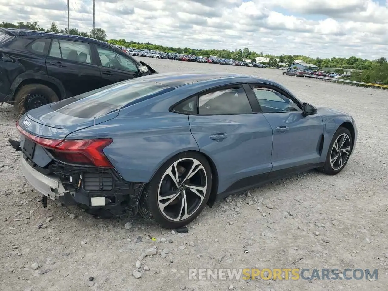 3 Photograph of a damaged car WAUEJBFW0N7009075 AUDI E-TRON GT 2022