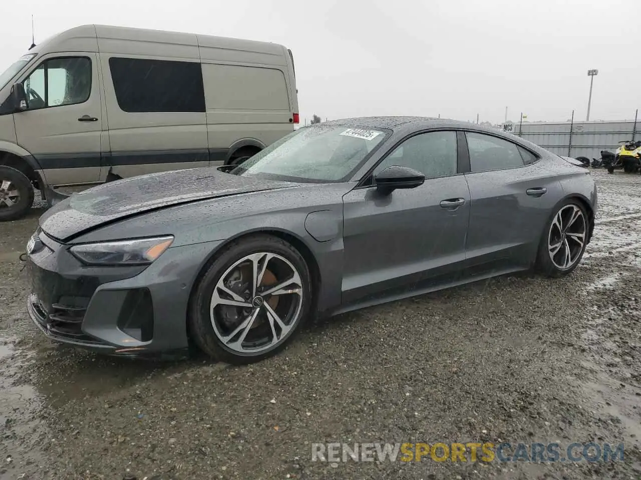 1 Photograph of a damaged car WAUEJBFW6N7000932 AUDI E-TRON GT 2022