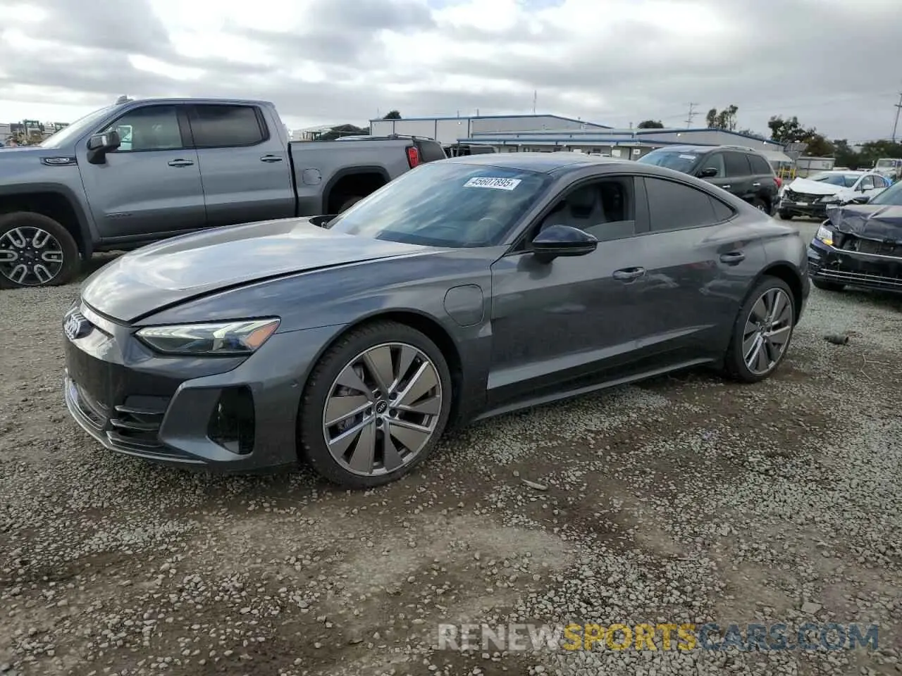 1 Photograph of a damaged car WAUEJBFW9N7004649 AUDI E-TRON GT 2022