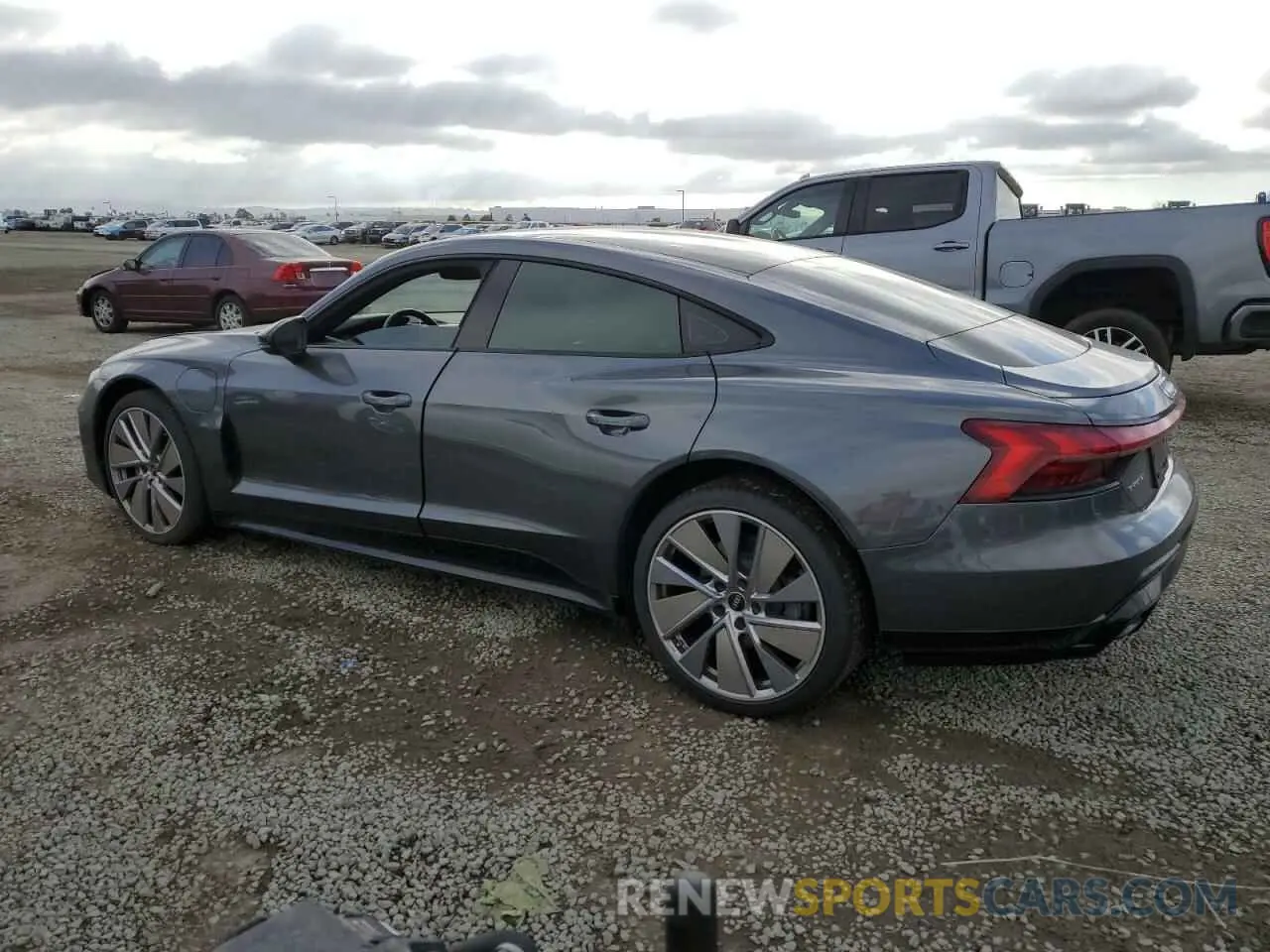2 Photograph of a damaged car WAUEJBFW9N7004649 AUDI E-TRON GT 2022