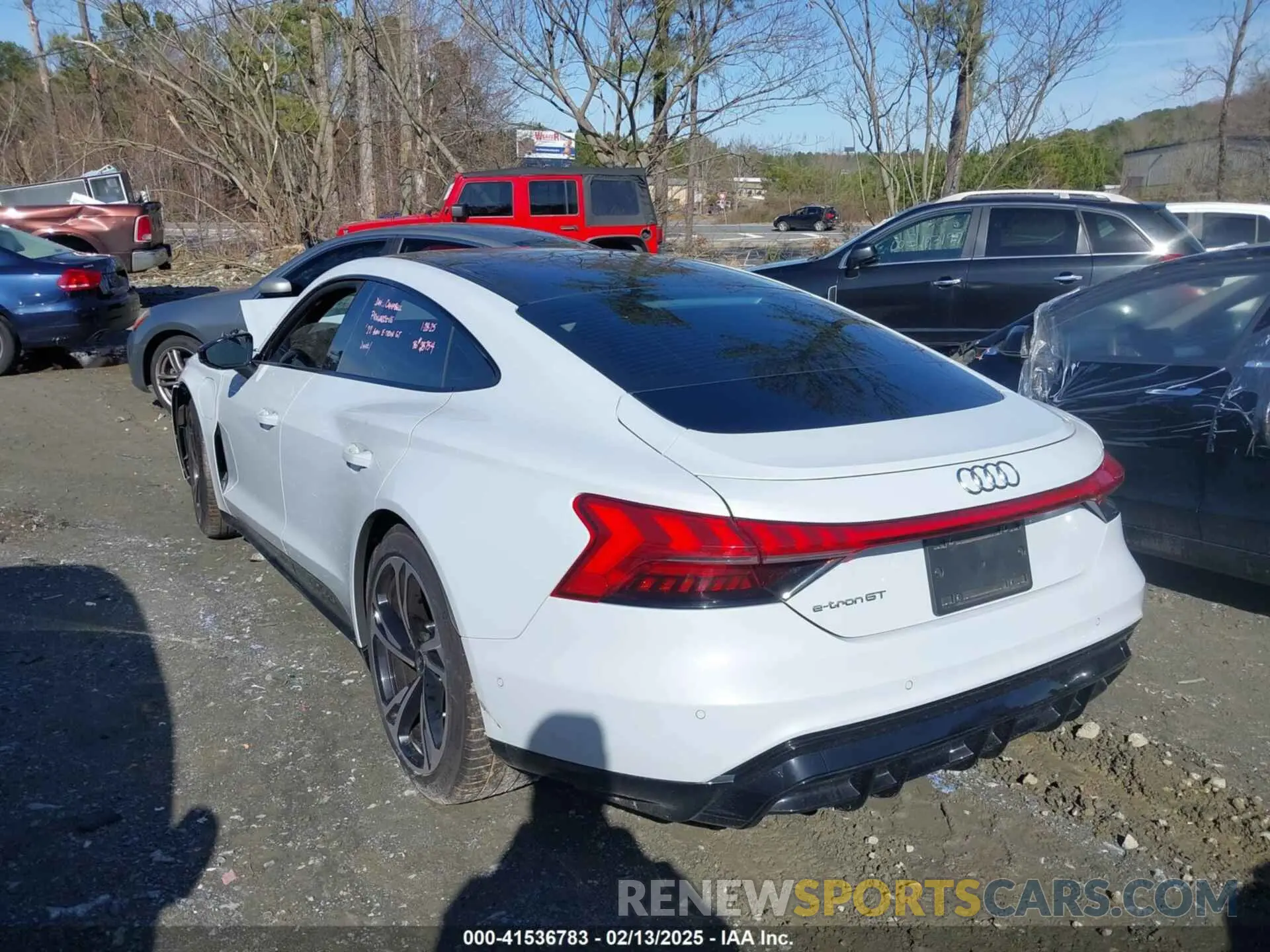 13 Photograph of a damaged car WAUEJBFWXN7009696 AUDI E-TRON GT 2022