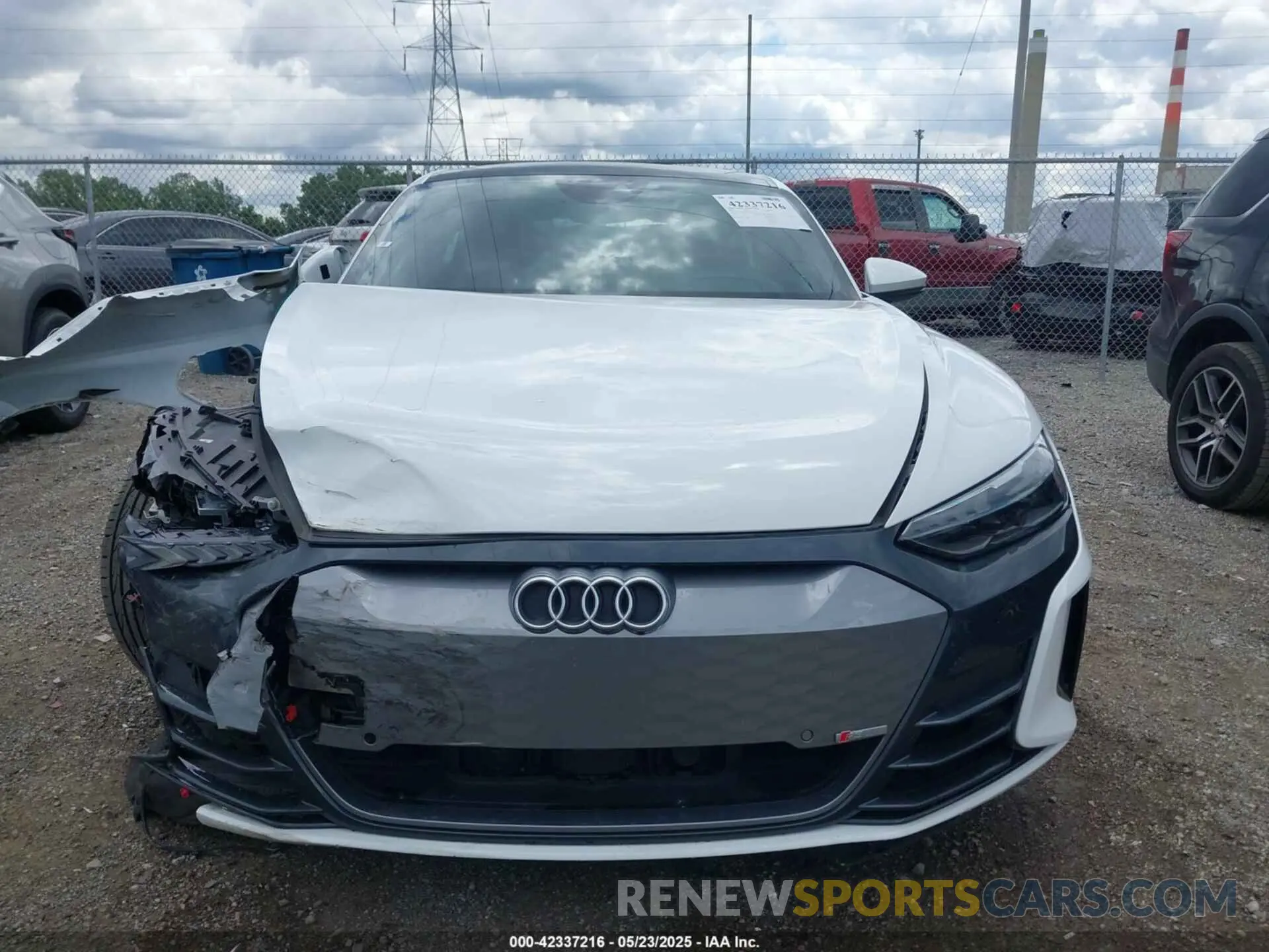 13 Photograph of a damaged car WAUFJBFW2N7005288 AUDI E-TRON GT 2022