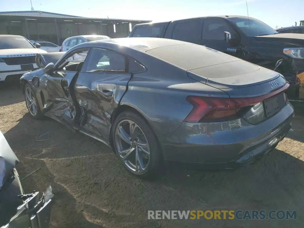 2 Photograph of a damaged car WAUFJBFWXN7008942 AUDI E-TRON GT 2022