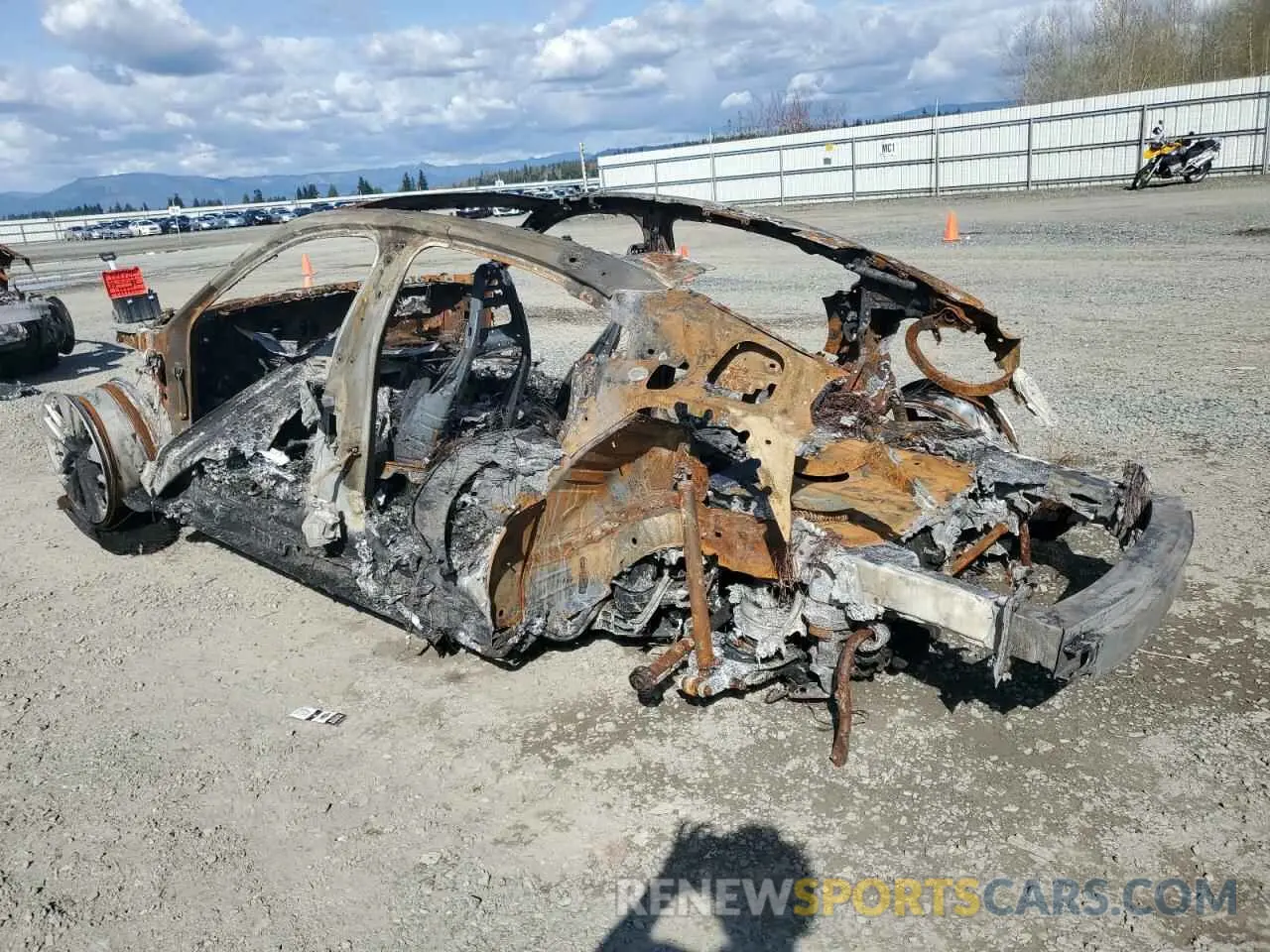 2 Photograph of a damaged car WAUEJBFW0P7002226 AUDI E-TRON GT 2023