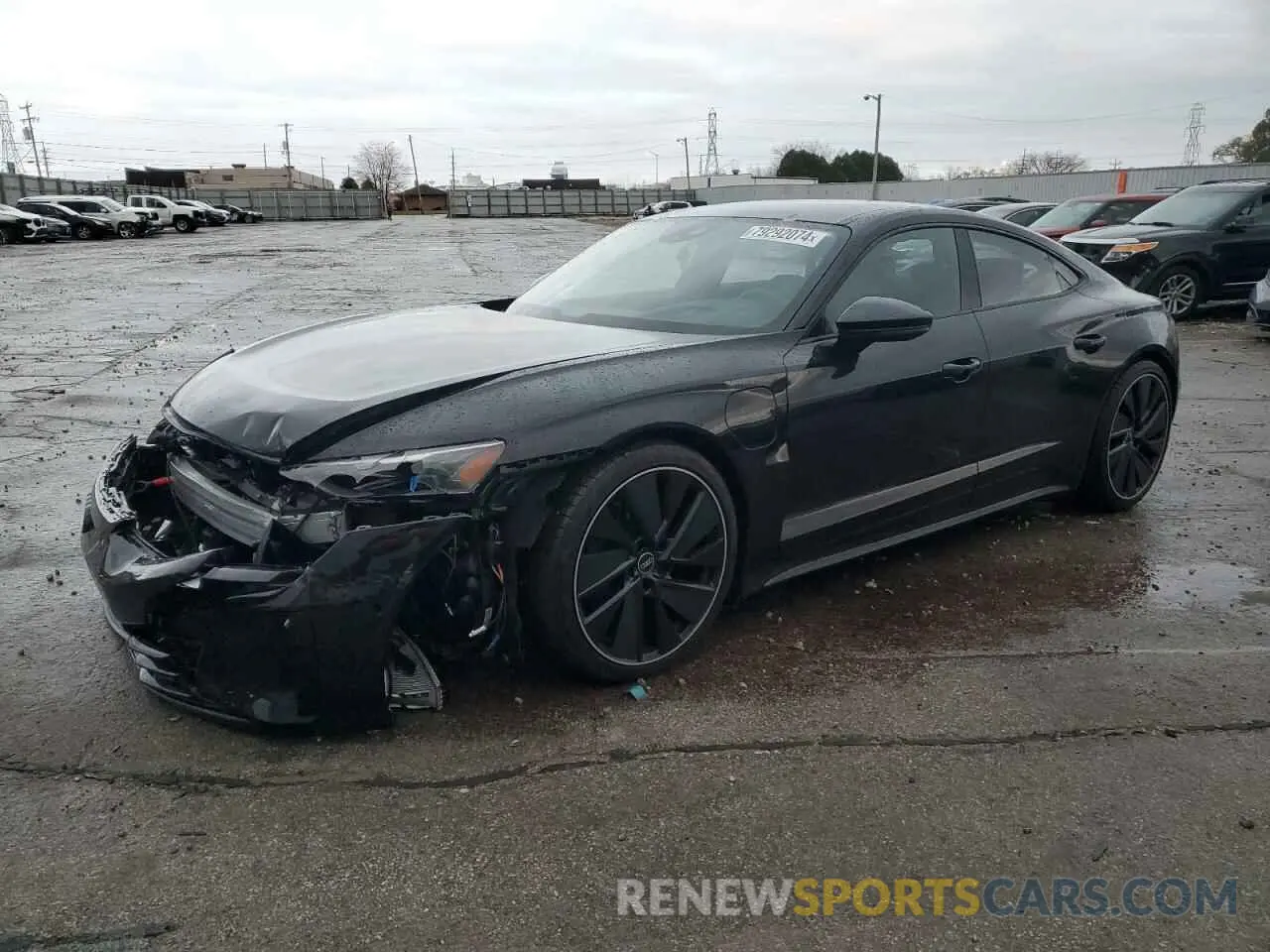 1 Photograph of a damaged car WAUEJBFW4P7004707 AUDI E-TRON GT 2023