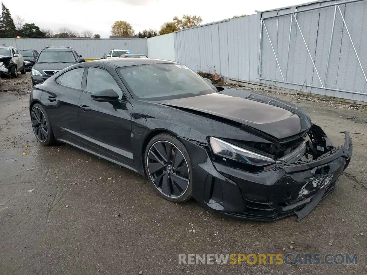 4 Photograph of a damaged car WAUEJBFW4P7004707 AUDI E-TRON GT 2023