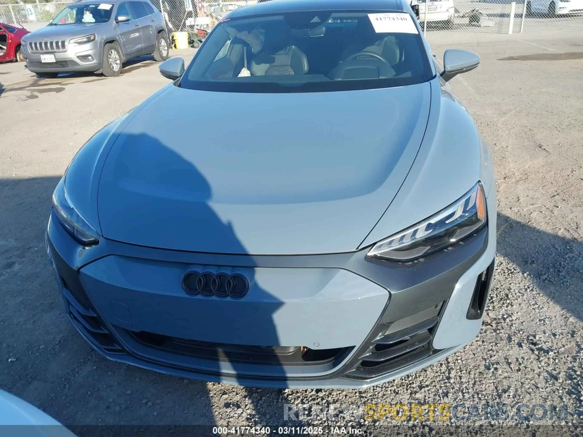 12 Photograph of a damaged car WAUFJBFW3P7006811 AUDI E-TRON GT 2023