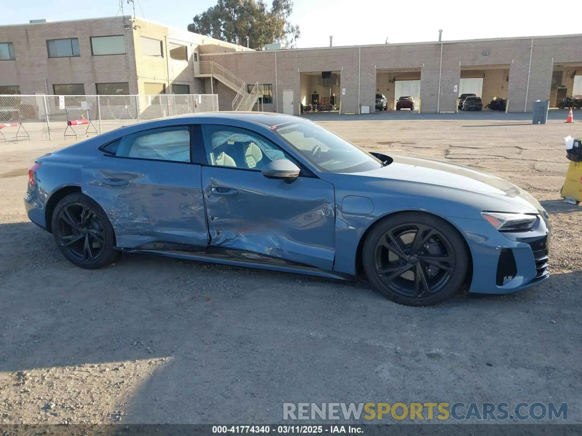 13 Photograph of a damaged car WAUFJBFW3P7006811 AUDI E-TRON GT 2023