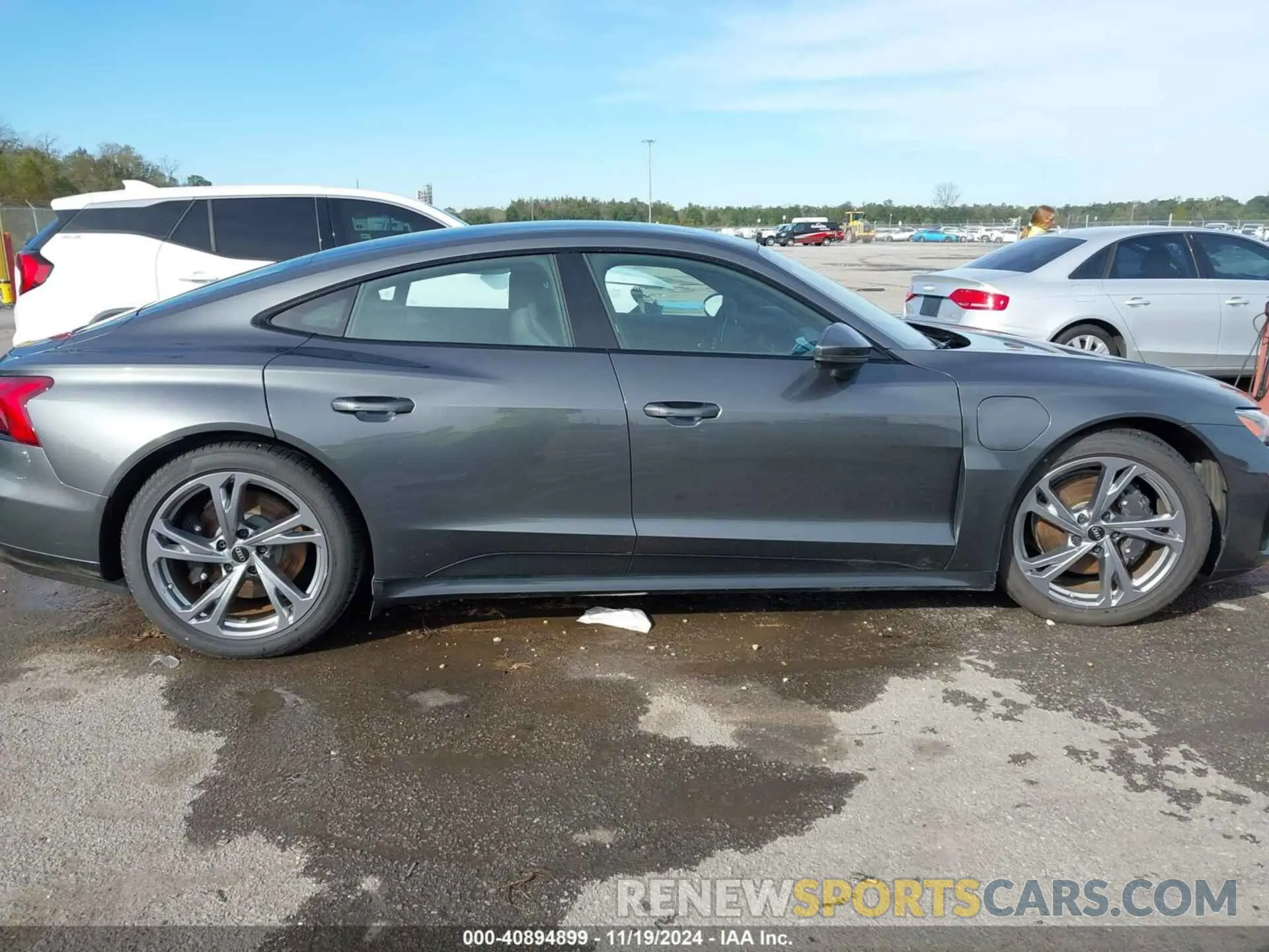 13 Photograph of a damaged car WAUFJBFW4P7005781 AUDI E-TRON GT 2023