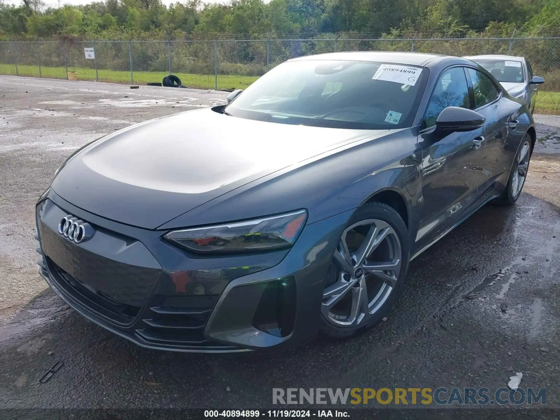 2 Photograph of a damaged car WAUFJBFW4P7005781 AUDI E-TRON GT 2023