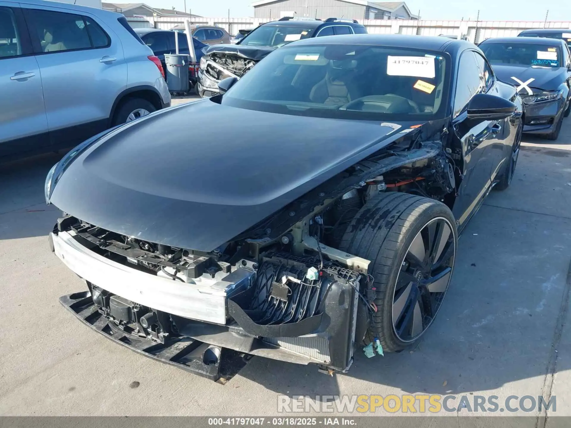 2 Photograph of a damaged car WAUEJBFW6R7002606 AUDI E-TRON GT 2024