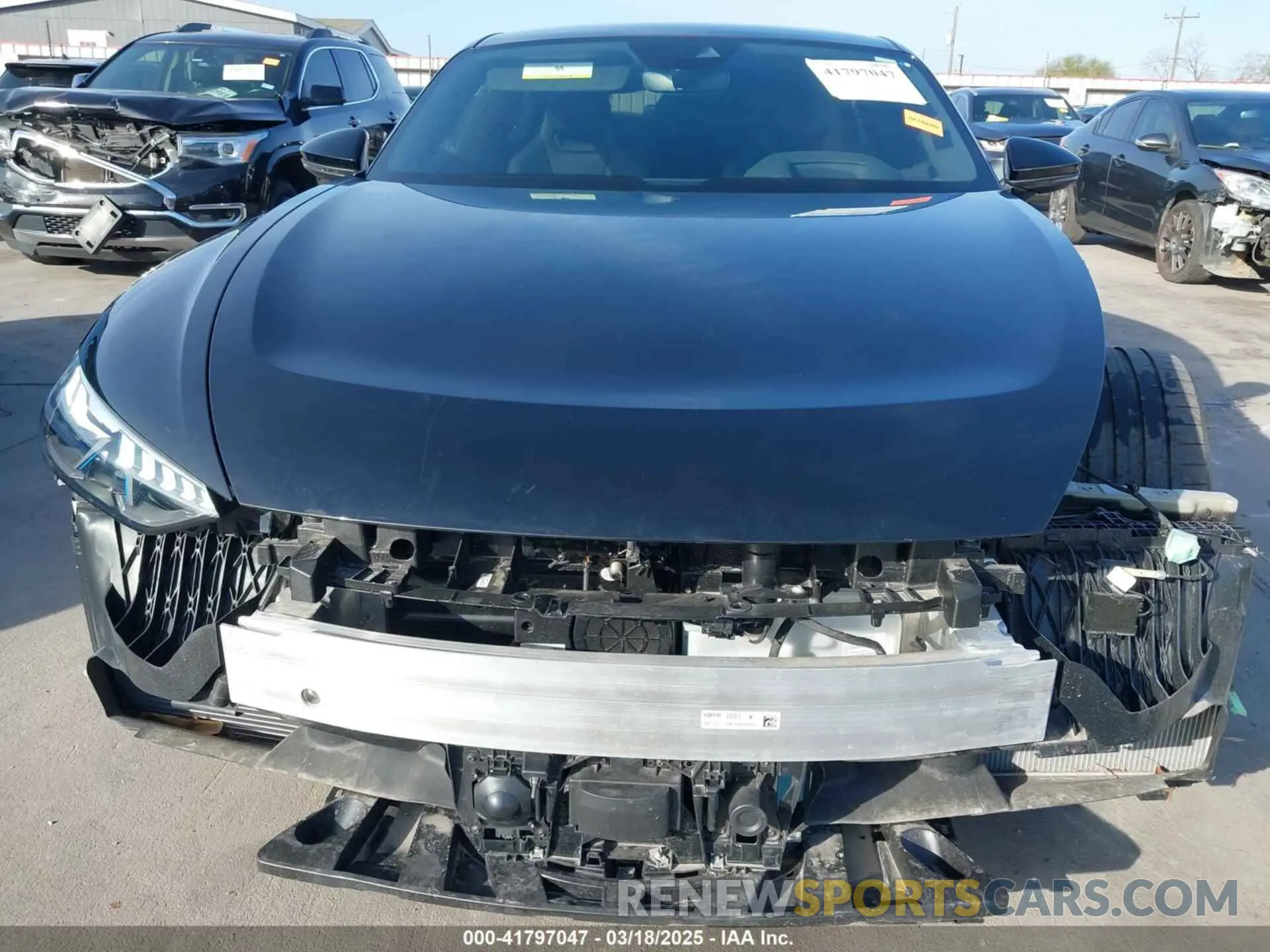 6 Photograph of a damaged car WAUEJBFW6R7002606 AUDI E-TRON GT 2024