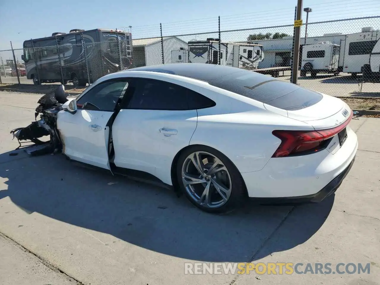 2 Photograph of a damaged car WAUFJBFW6R7002867 AUDI E-TRON GT 2024