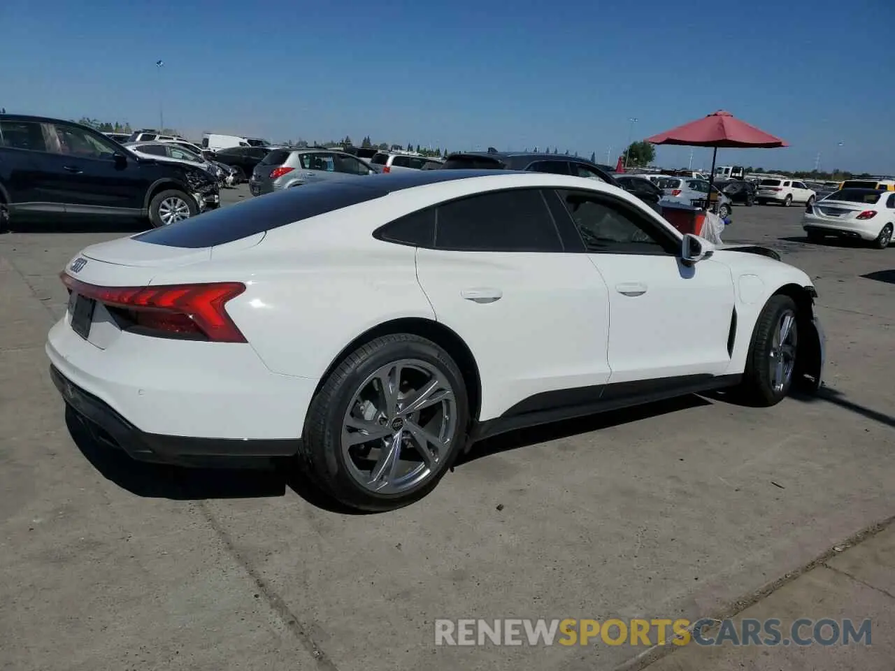 3 Photograph of a damaged car WAUFJBFW6R7002867 AUDI E-TRON GT 2024