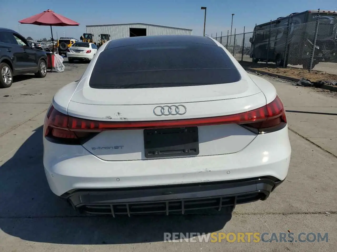 6 Photograph of a damaged car WAUFJBFW6R7002867 AUDI E-TRON GT 2024