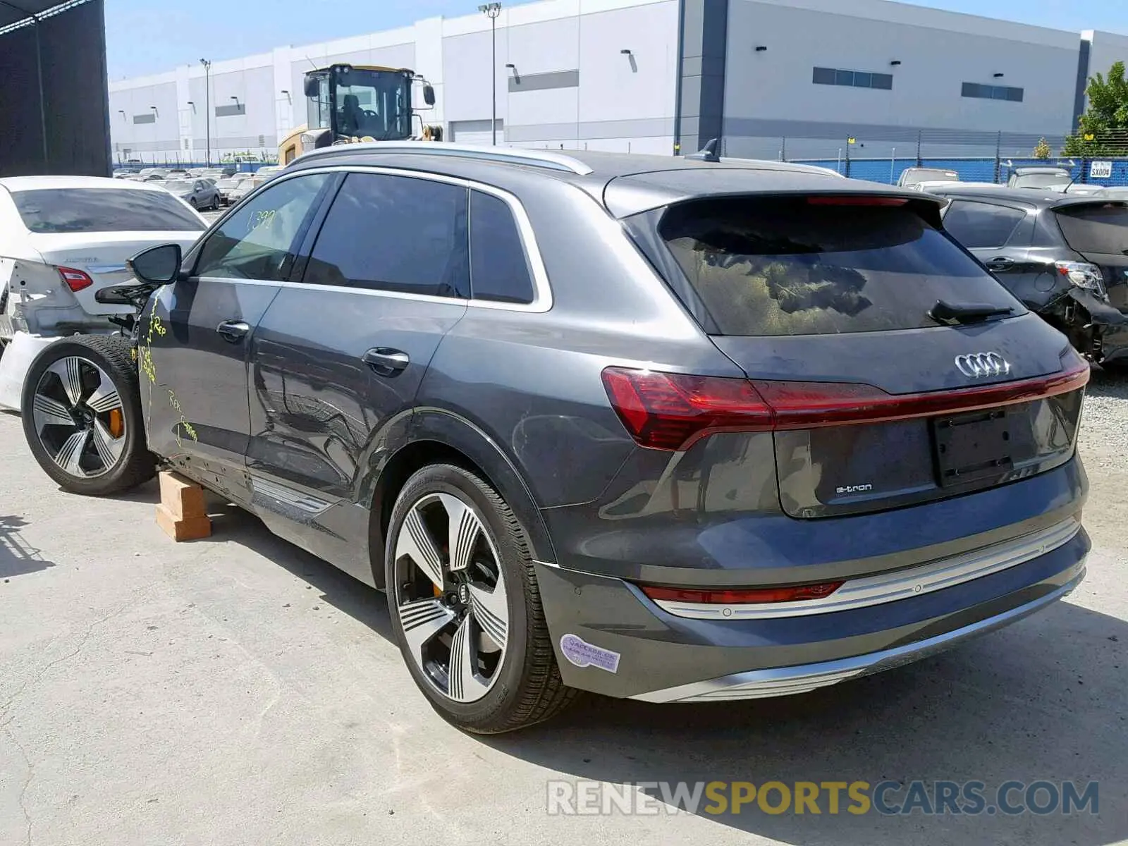 3 Photograph of a damaged car WA1VAAGE4KB006072 AUDI E-TRON PRE 2019
