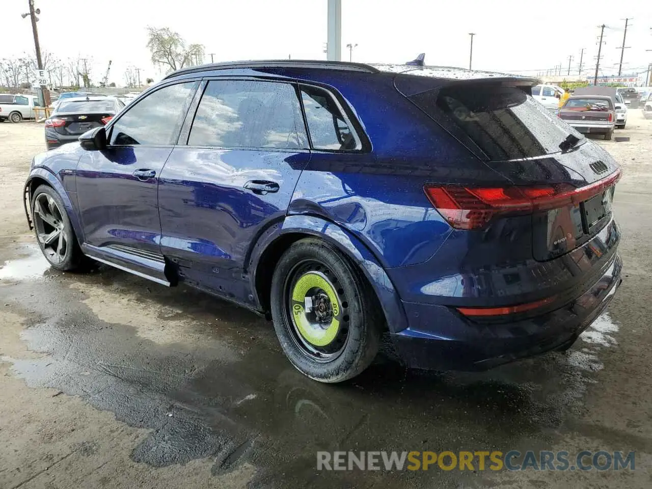 2 Photograph of a damaged car WA1VCBGE3NB009954 AUDI E-TRON S P 2022