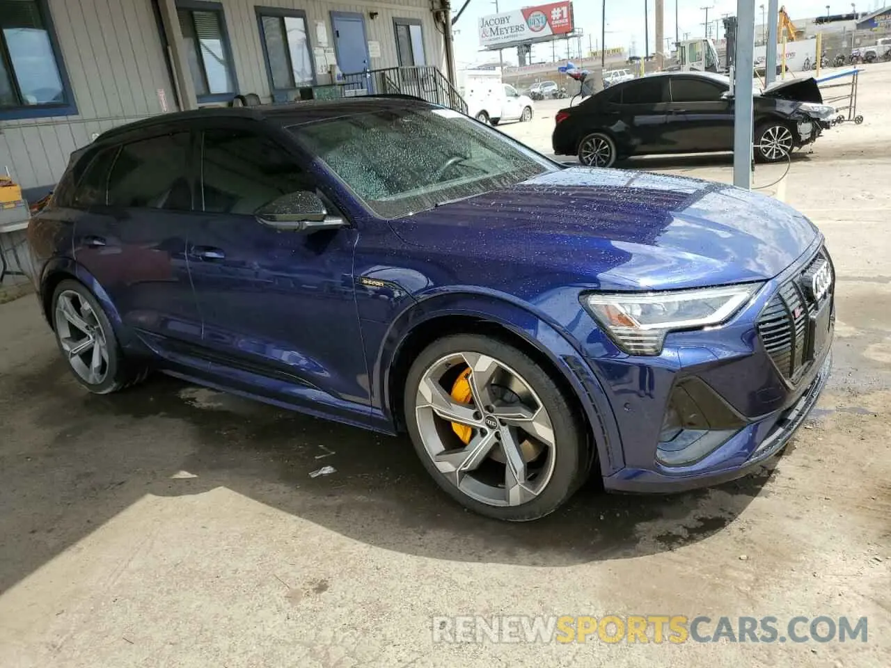 4 Photograph of a damaged car WA1VCBGE3NB009954 AUDI E-TRON S P 2022