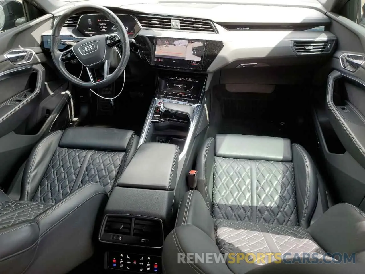 8 Photograph of a damaged car WA1VCBGE3NB009954 AUDI E-TRON S P 2022