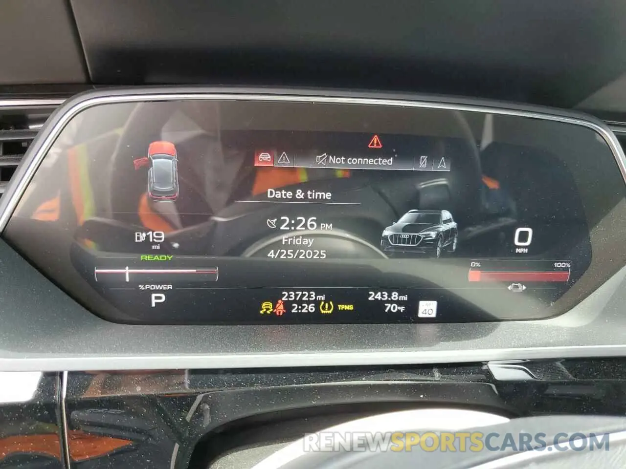 9 Photograph of a damaged car WA1VCBGE3NB009954 AUDI E-TRON S P 2022