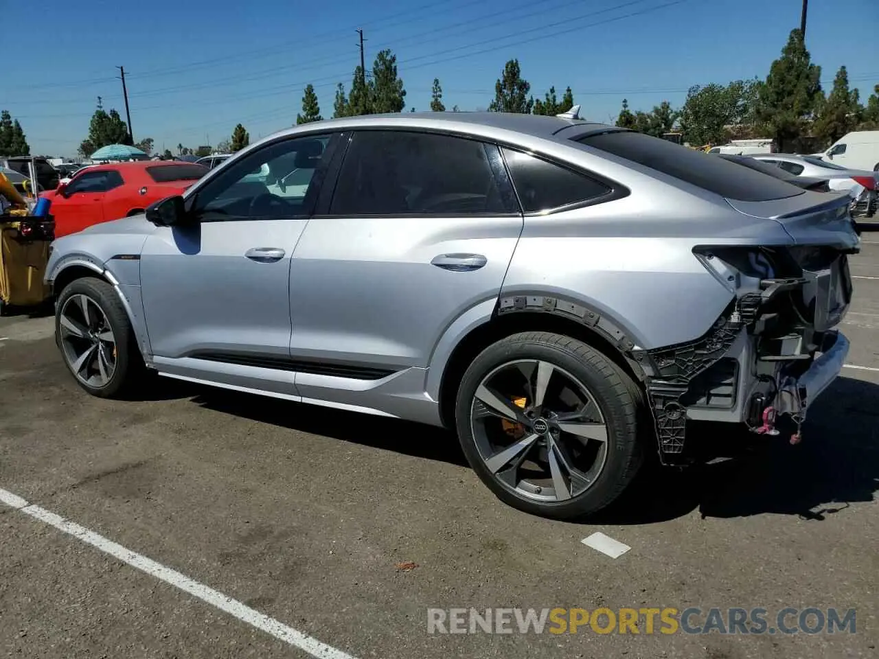 2 Photograph of a damaged car WA11CBGEXNB036762 AUDI E-TRON S S 2022