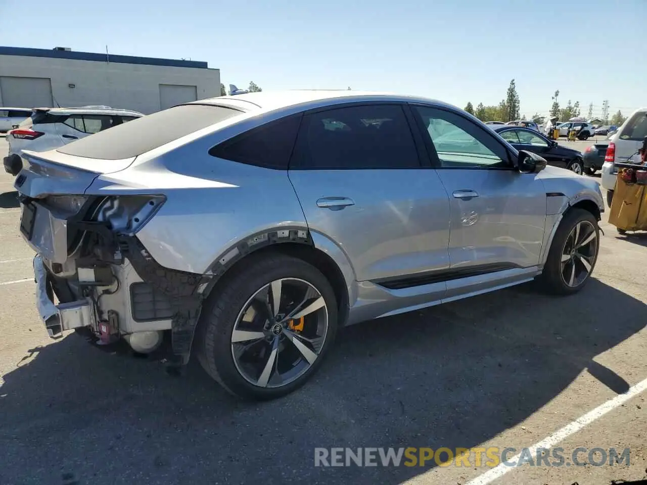 3 Photograph of a damaged car WA11CBGEXNB036762 AUDI E-TRON S S 2022