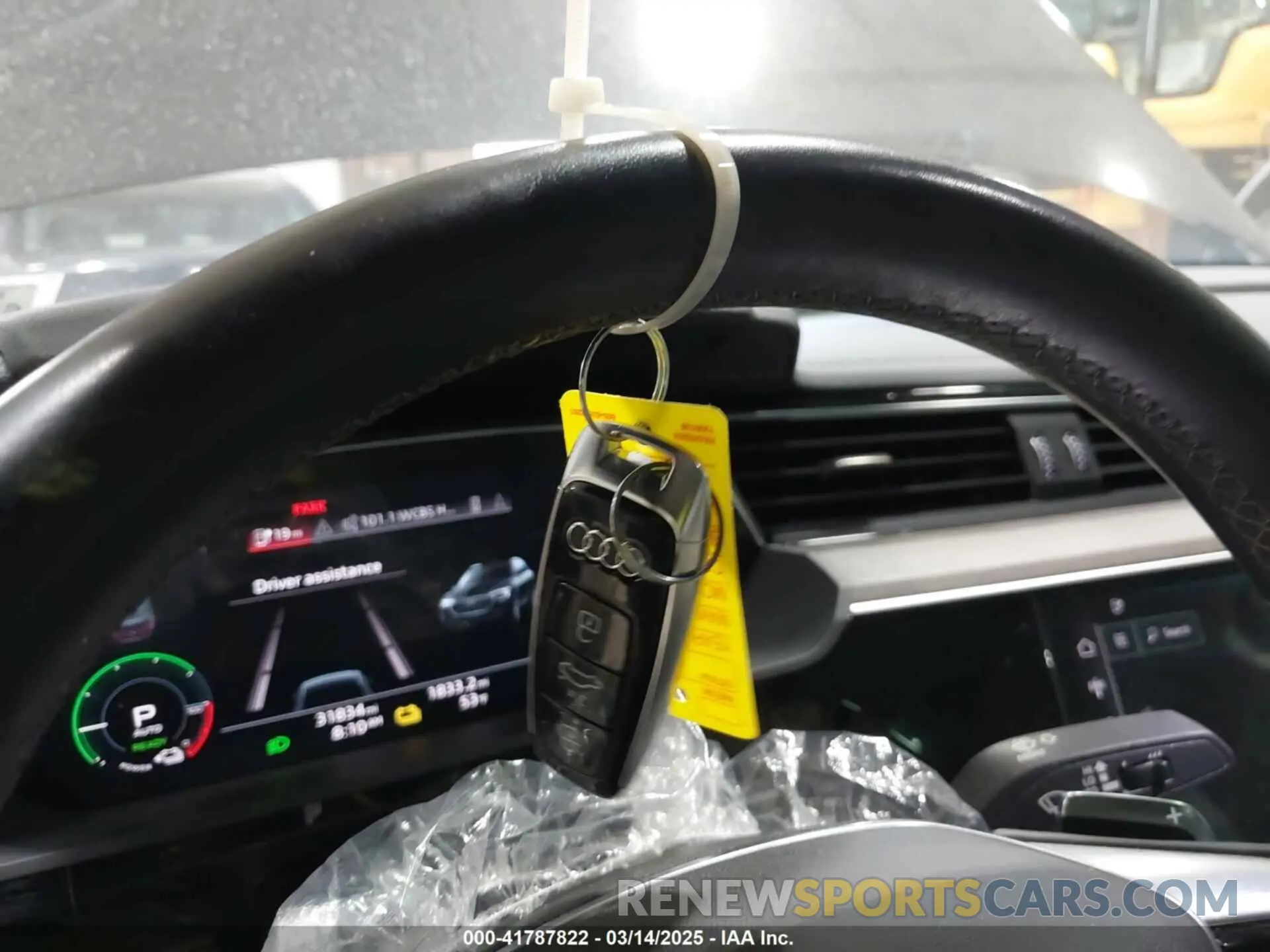 11 Photograph of a damaged car WA11AAGE7MB037141 AUDI E-TRON SPORTBACK 2021