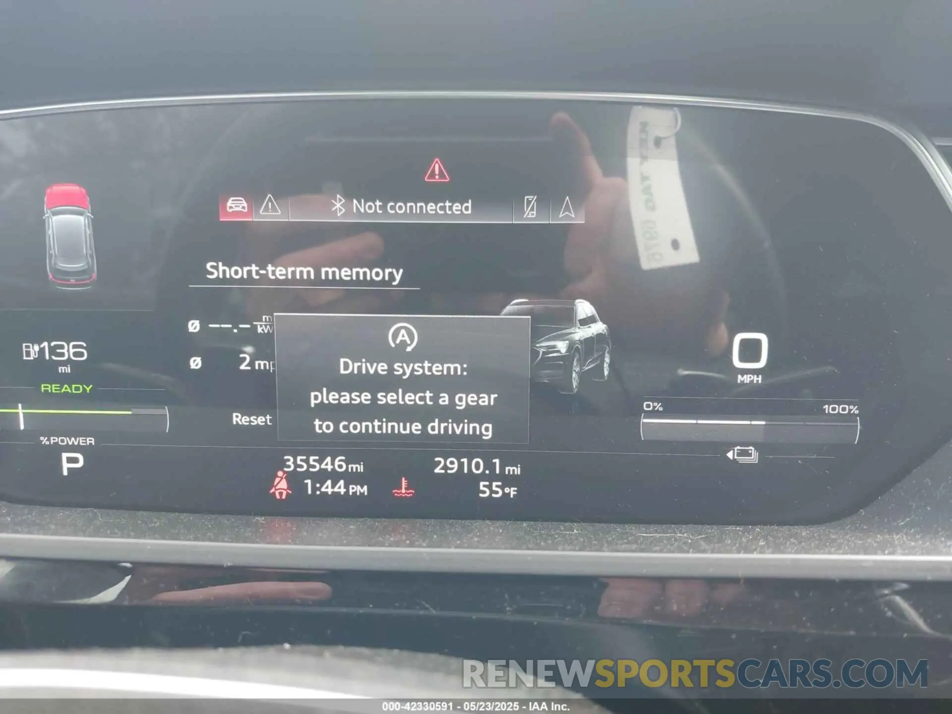 15 Photograph of a damaged car WA11AAGE9MB009888 AUDI E-TRON SPORTBACK 2021
