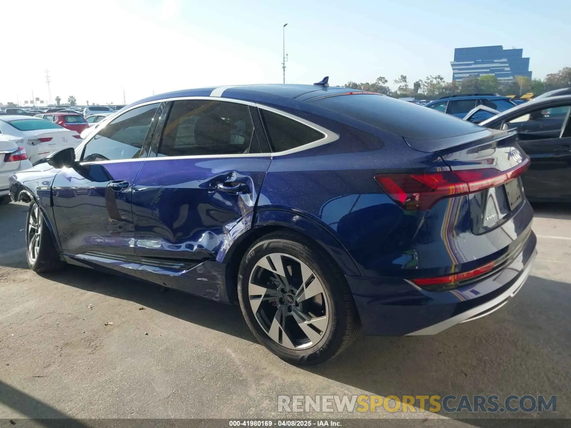 15 Photograph of a damaged car WA12ABGEXMB012339 AUDI E-TRON SPORTBACK 2021