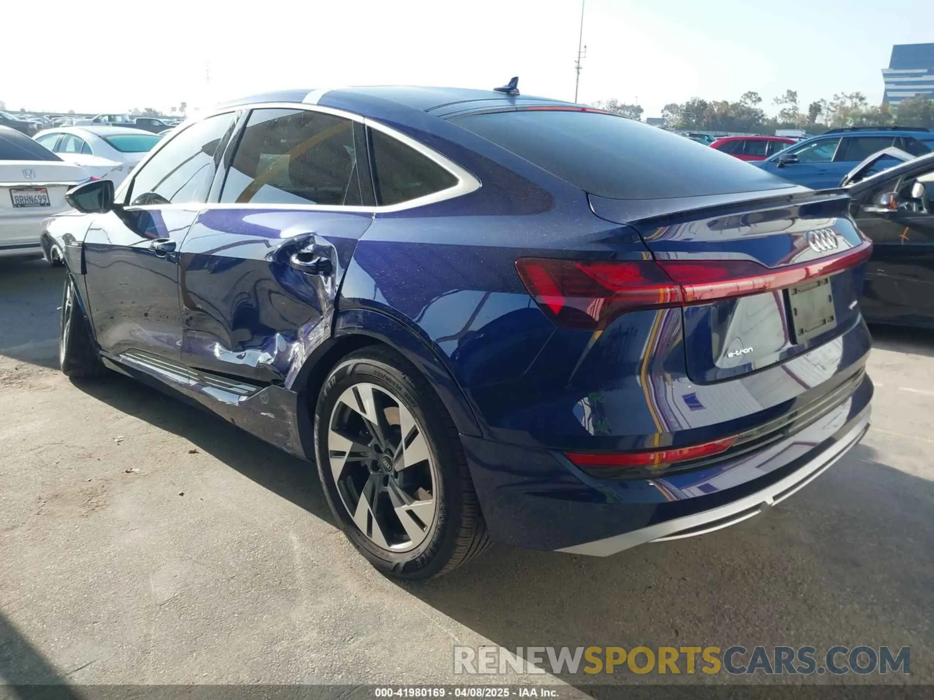 3 Photograph of a damaged car WA12ABGEXMB012339 AUDI E-TRON SPORTBACK 2021