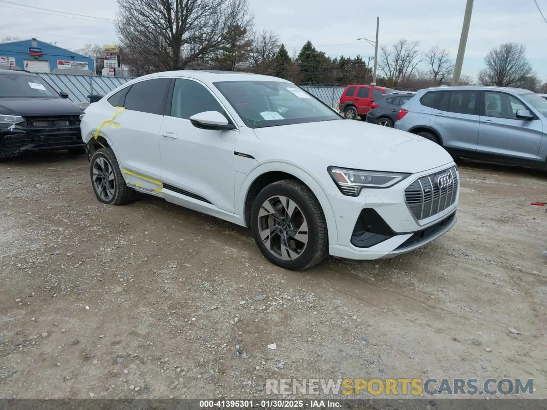 1 Photograph of a damaged car WA12AAGE3NB030824 AUDI E-TRON SPORTBACK 2022