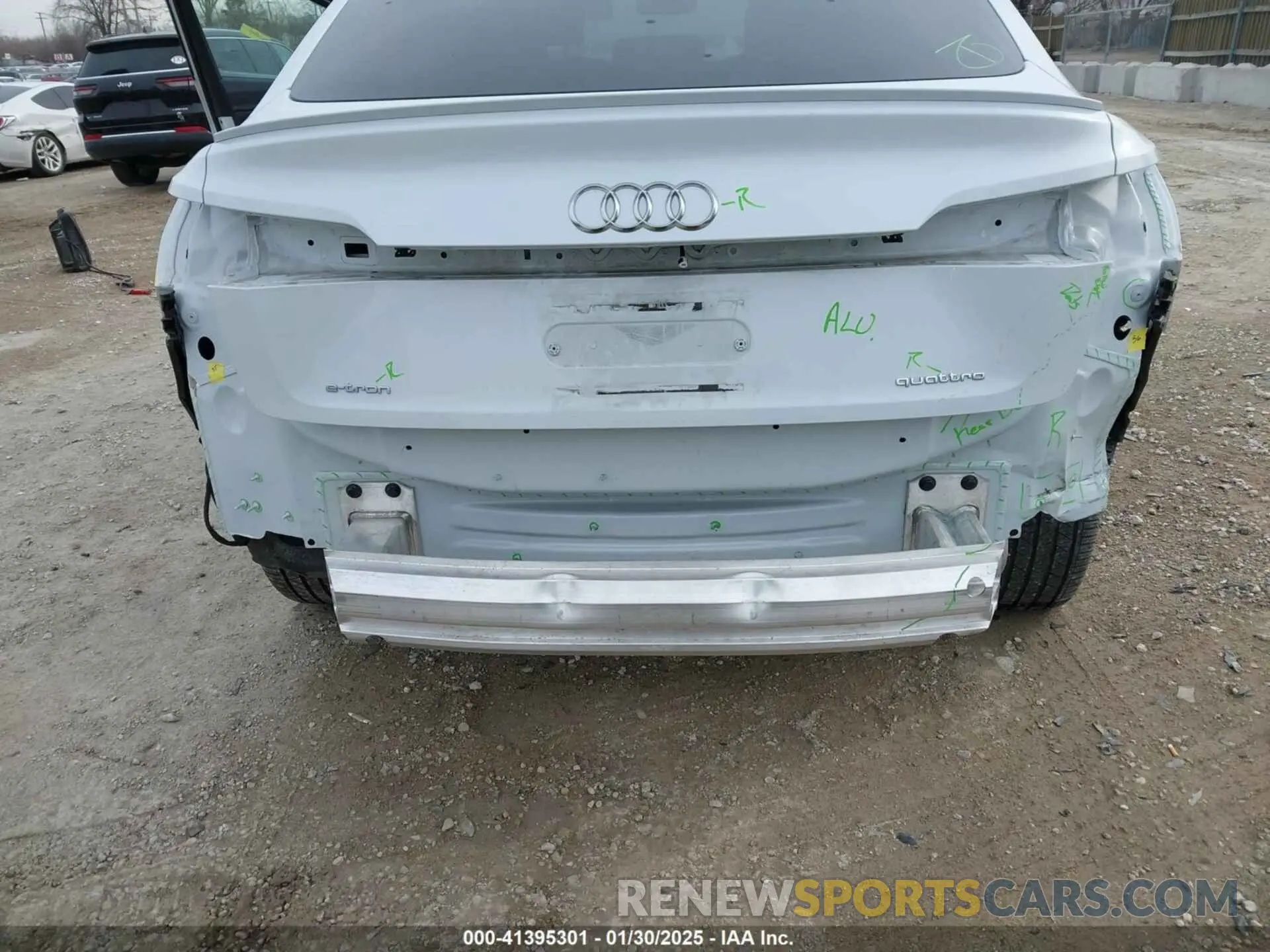 6 Photograph of a damaged car WA12AAGE3NB030824 AUDI E-TRON SPORTBACK 2022