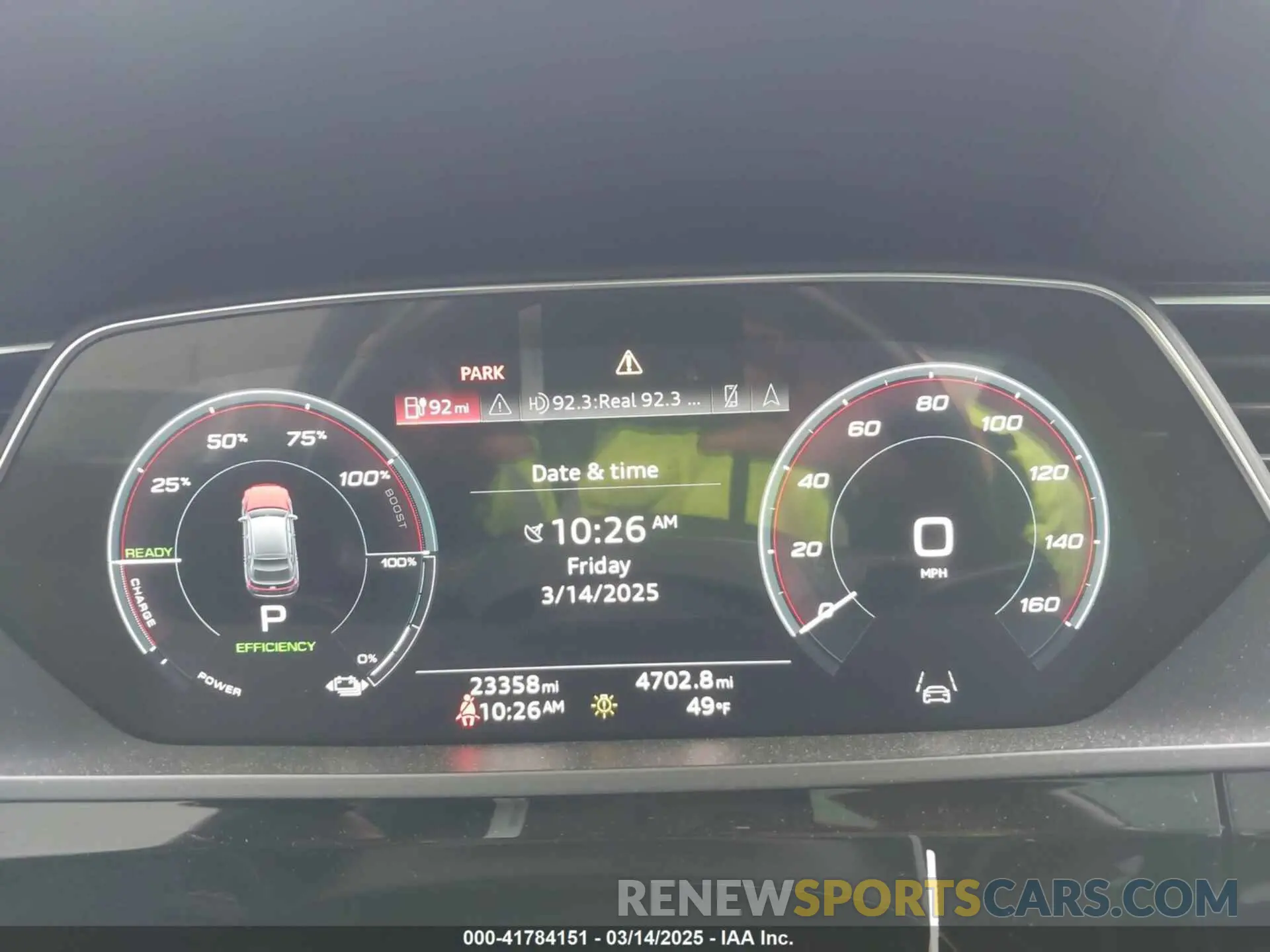 7 Photograph of a damaged car WA13AAGE0NB036424 AUDI E-TRON SPORTBACK 2022