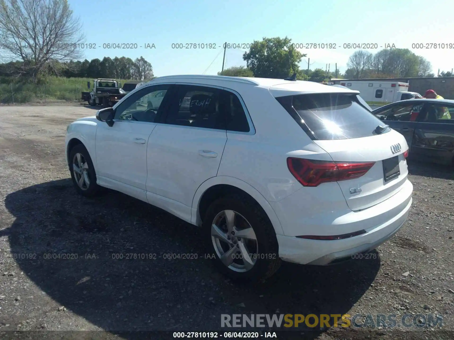 3 Photograph of a damaged car WA1AECF32K1078635 AUDI Q3 2019