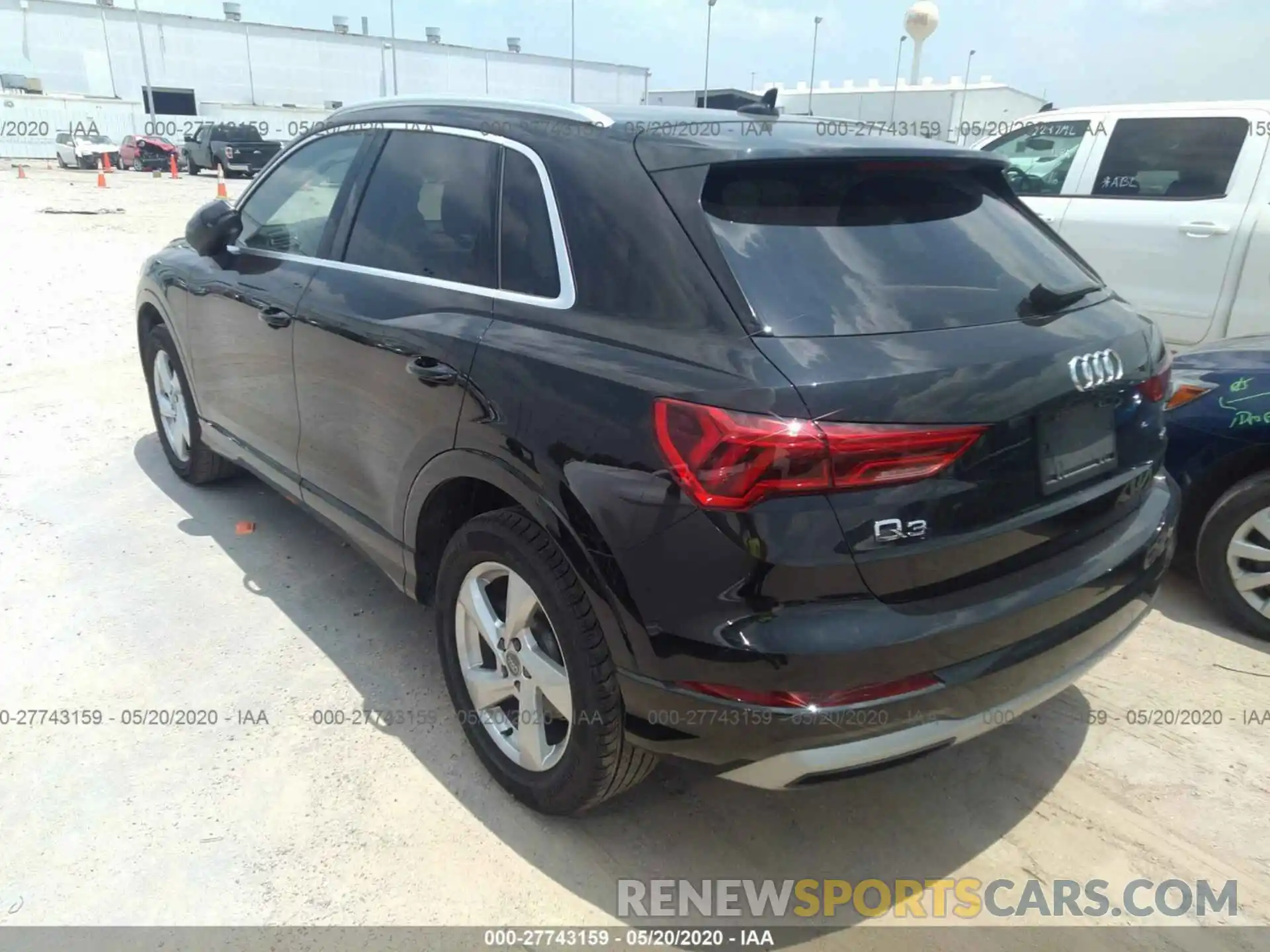 3 Photograph of a damaged car WA1AECF32K1084791 AUDI Q3 2019