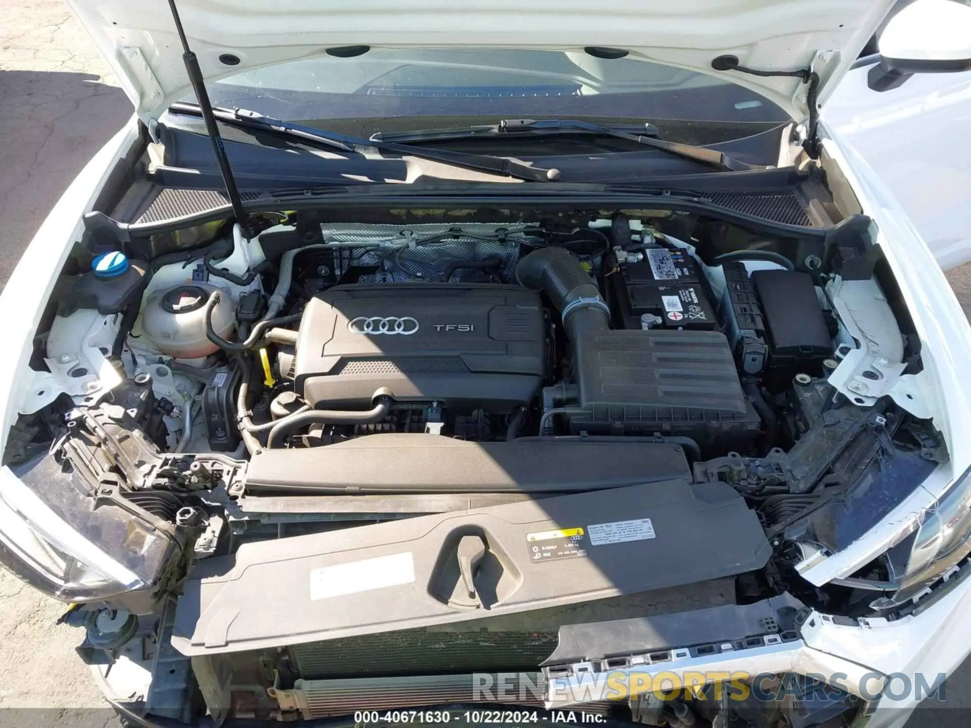 10 Photograph of a damaged car WA1AECF34K1075235 AUDI Q3 2019