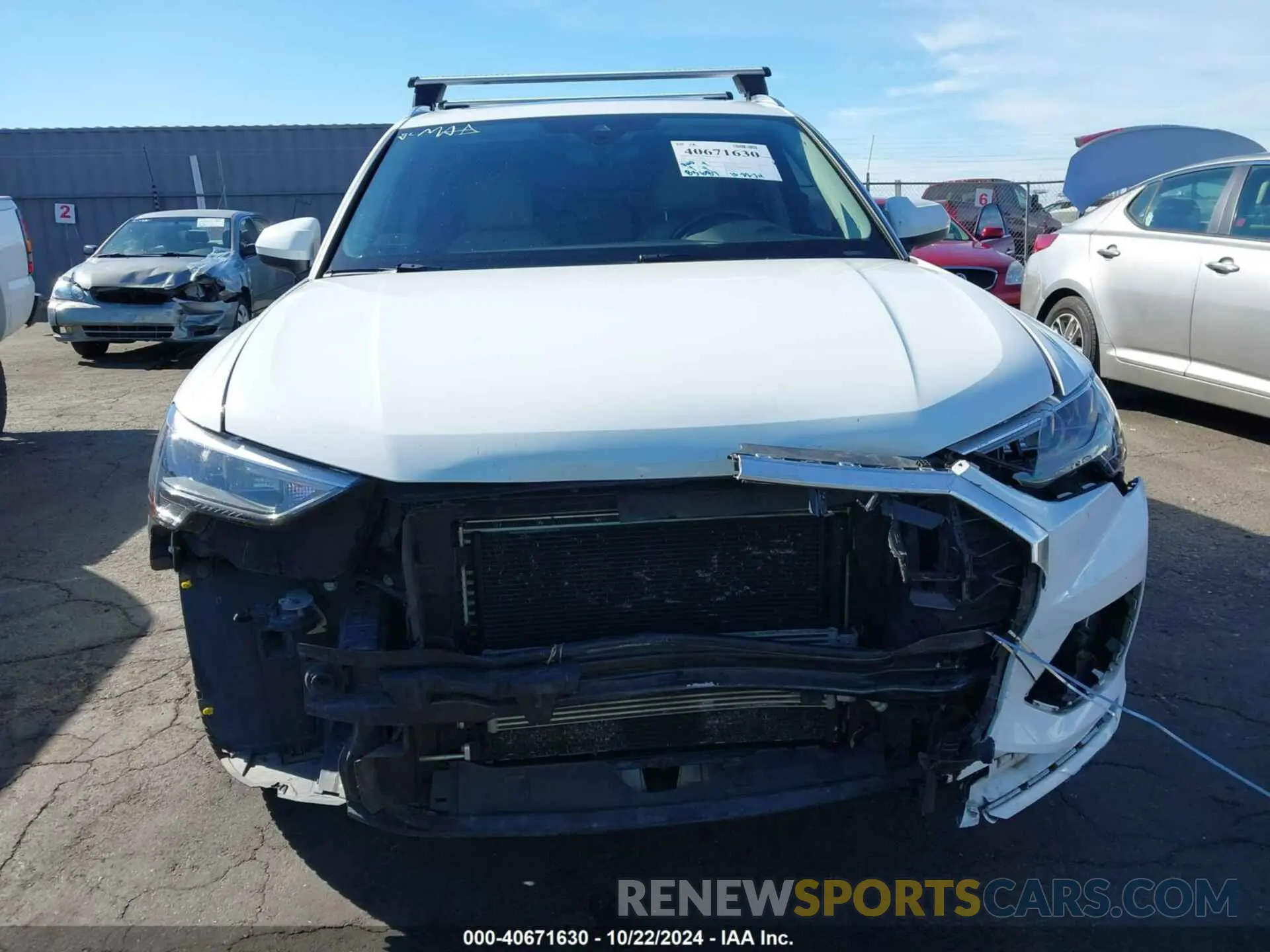 13 Photograph of a damaged car WA1AECF34K1075235 AUDI Q3 2019