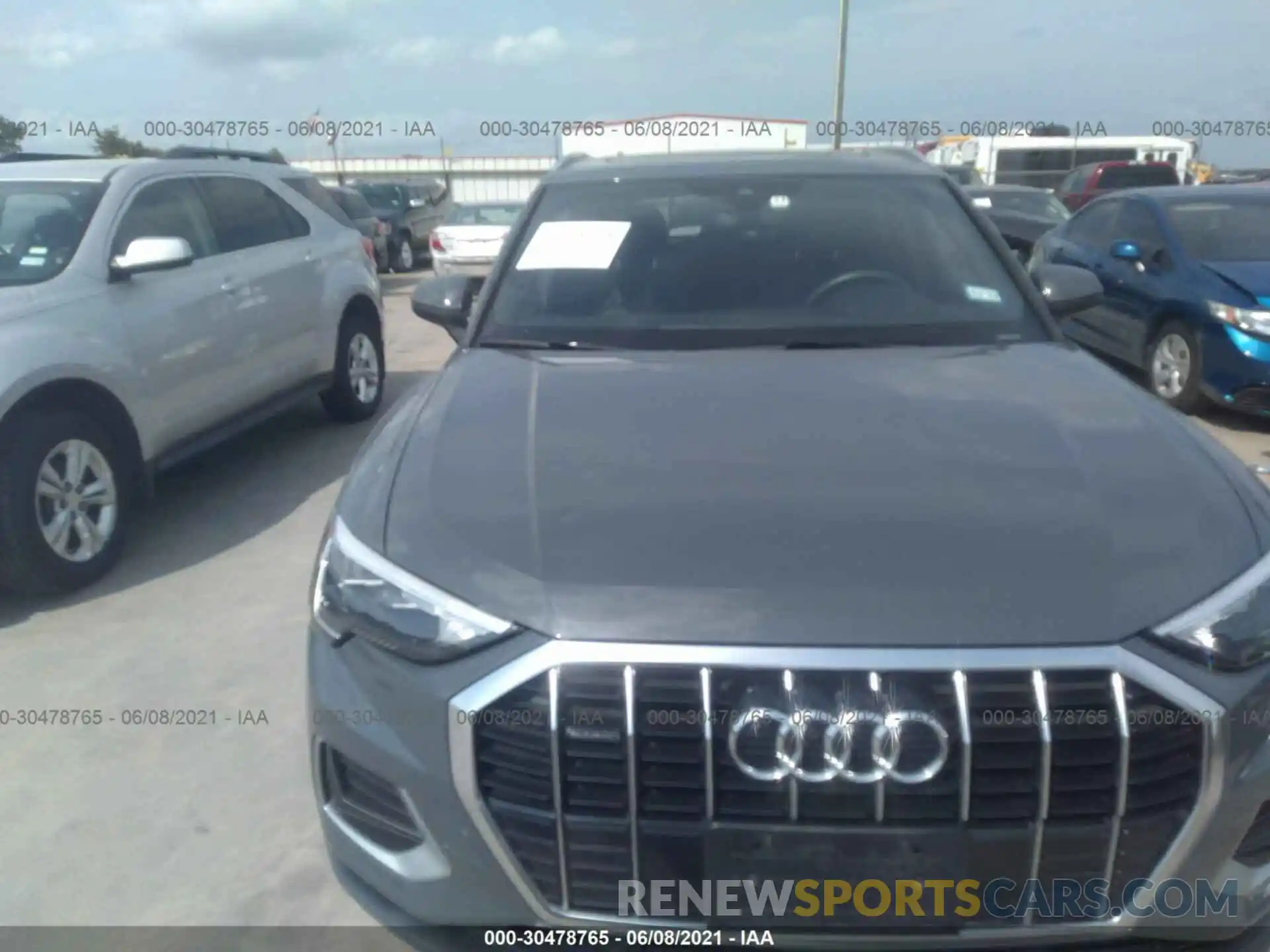 6 Photograph of a damaged car WA1AECF36K1075382 AUDI Q3 2019