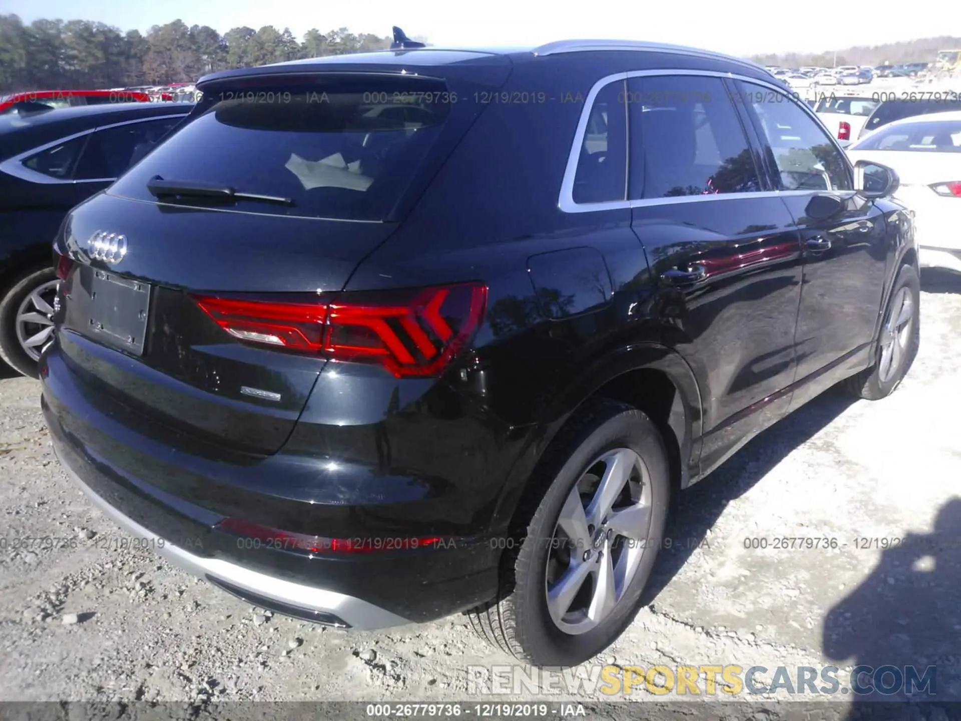 4 Photograph of a damaged car WA1AECF36K1075415 AUDI Q3 2019