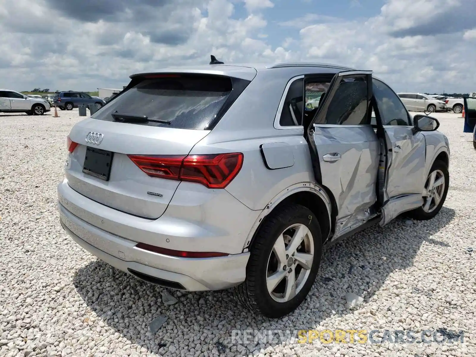 4 Photograph of a damaged car WA1AECF3XK1071769 AUDI Q3 2019