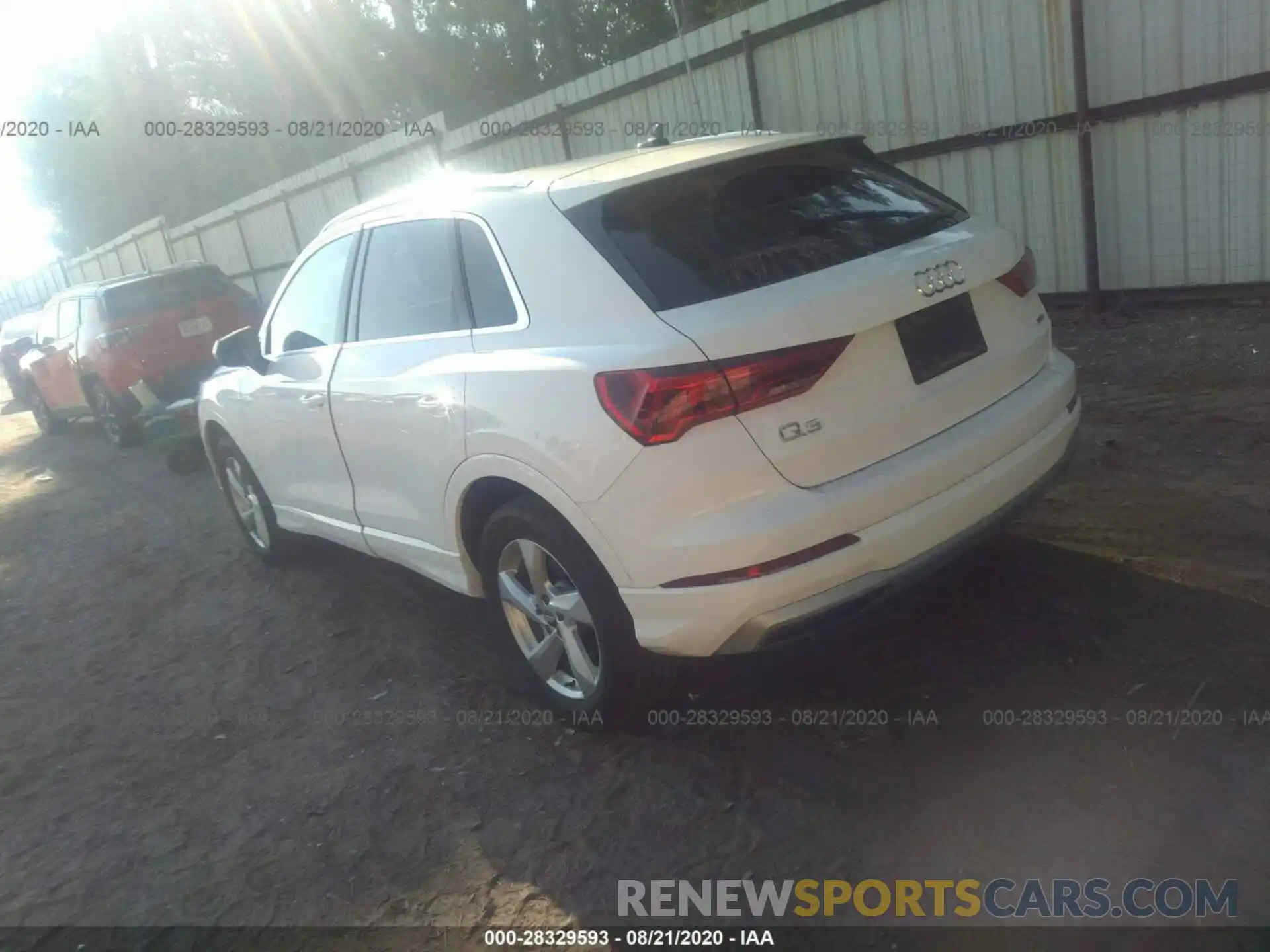 3 Photograph of a damaged car WA1AECF3XK1076891 AUDI Q3 2019