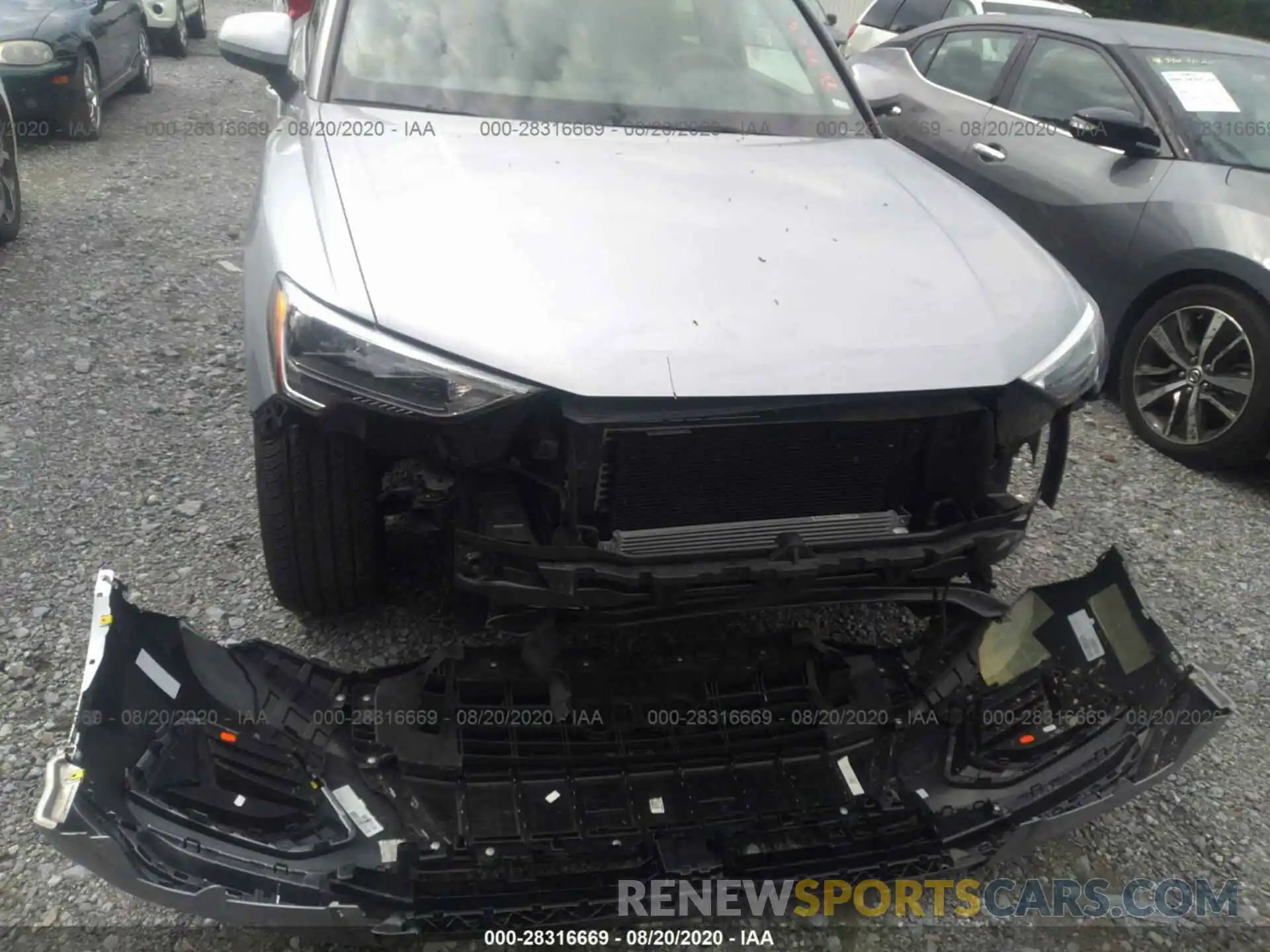 6 Photograph of a damaged car WA1AECF3XK1078575 AUDI Q3 2019