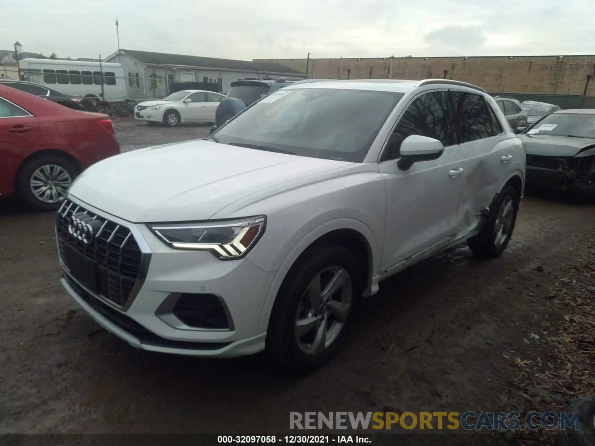 2 Photograph of a damaged car WA1BECF33K1067633 AUDI Q3 2019