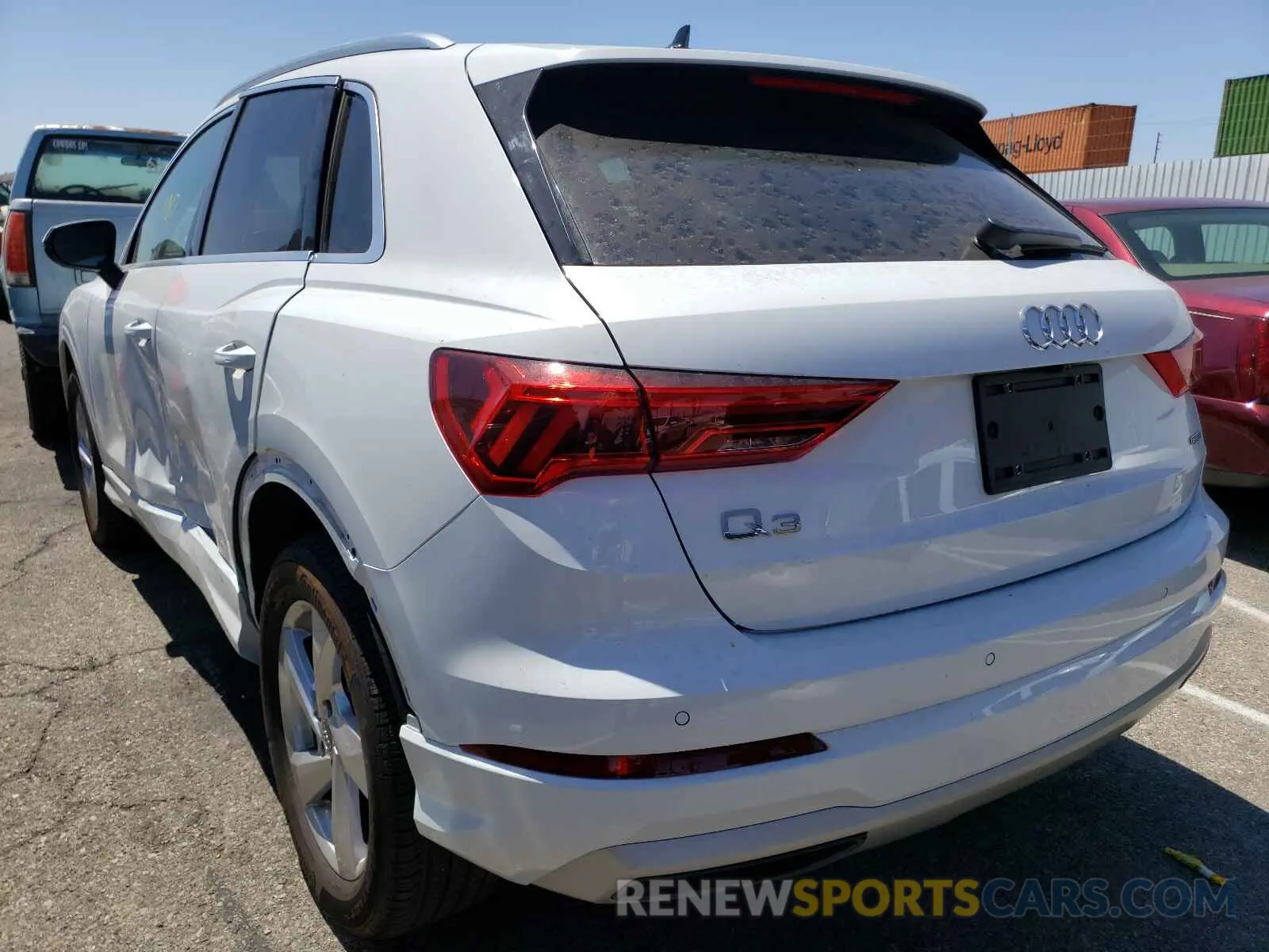 3 Photograph of a damaged car WA1BECF36K1062748 AUDI Q3 2019
