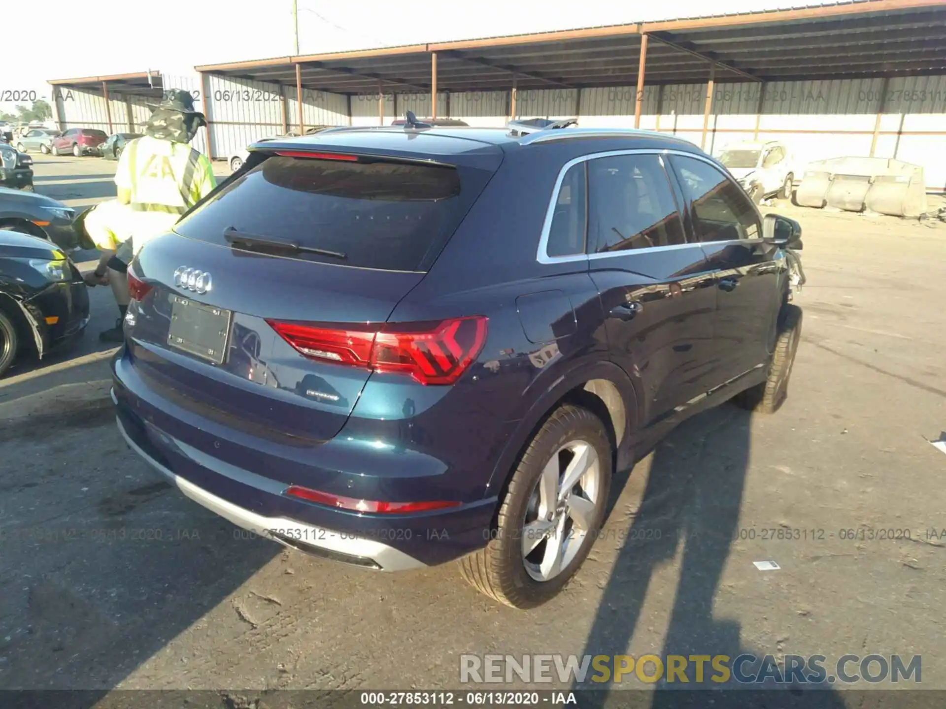 4 Photograph of a damaged car WA1BECF36K1080036 AUDI Q3 2019